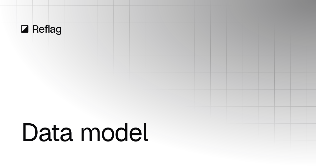 Data model | Reflag docs