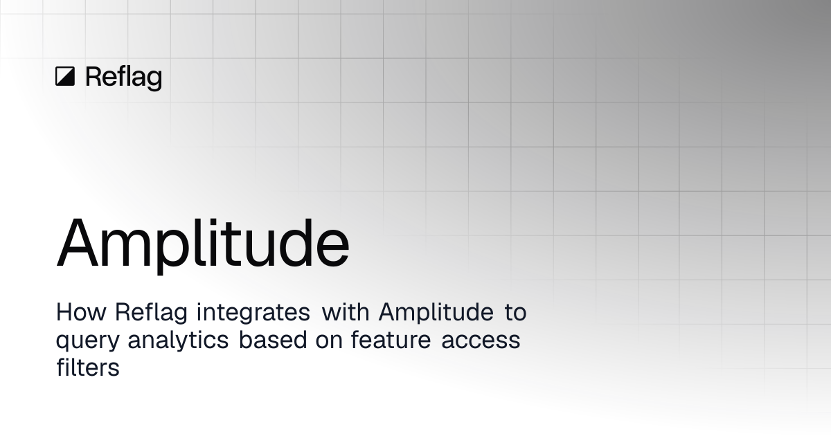 Amplitude | Reflag docs
